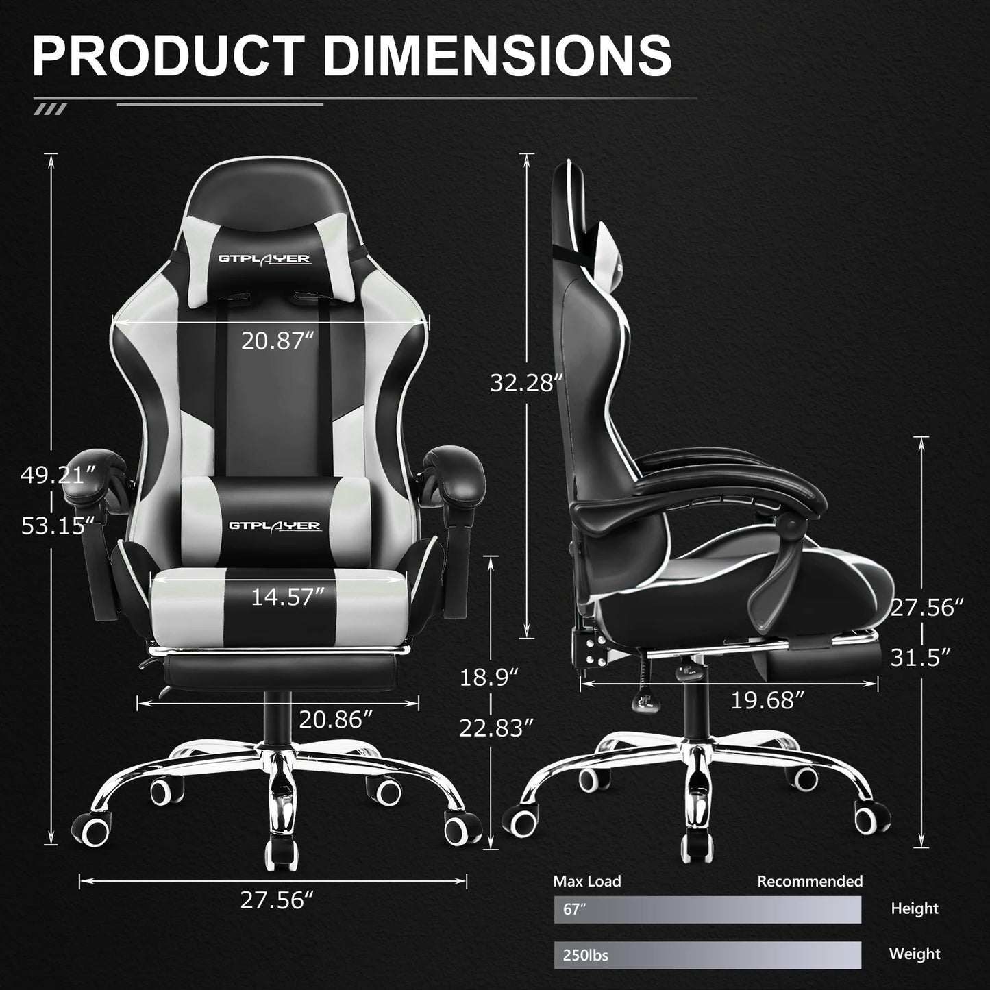 Lumbar Support with Footrest