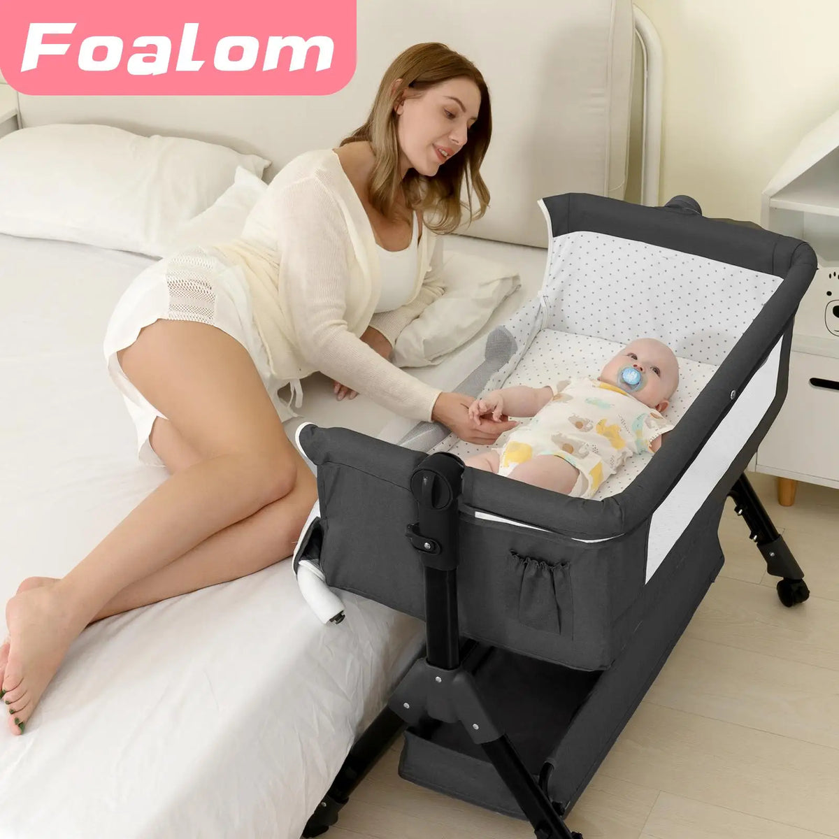 3 in 1 Baby Bassinet Bedside Sleeper
