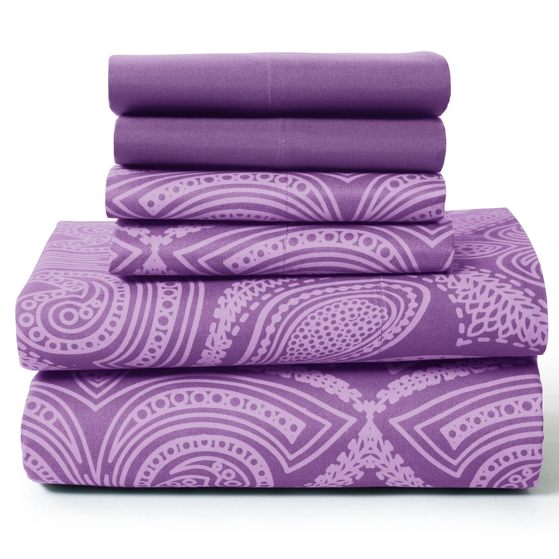Paisley Sheet Set – Soft Microfiber with Wrinkle-Free