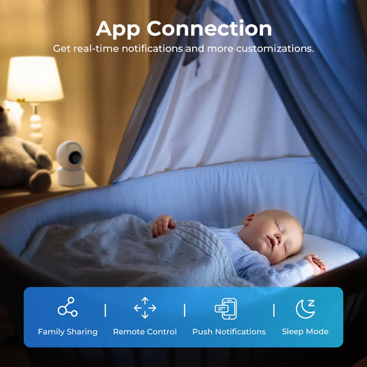 Indoor Camera with AI Detection Night Vision