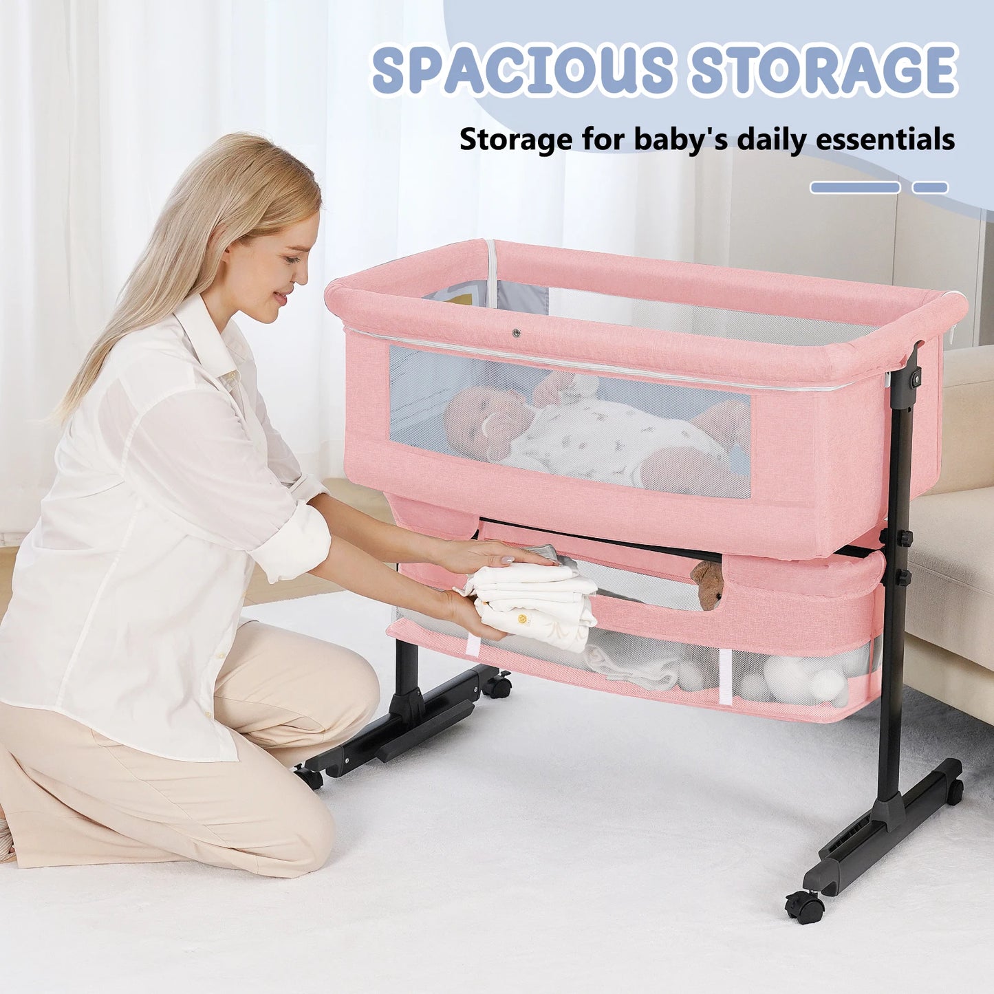 Foldable Portable Baby Bassinet