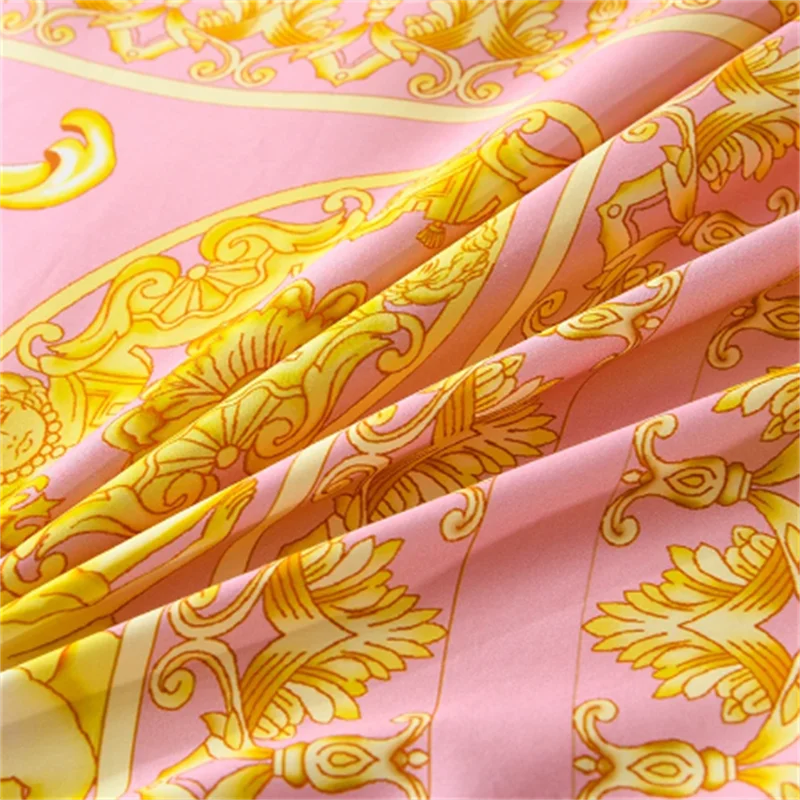 Luxury Modern Style Digital Printing Cotton Fabric Bedding Set