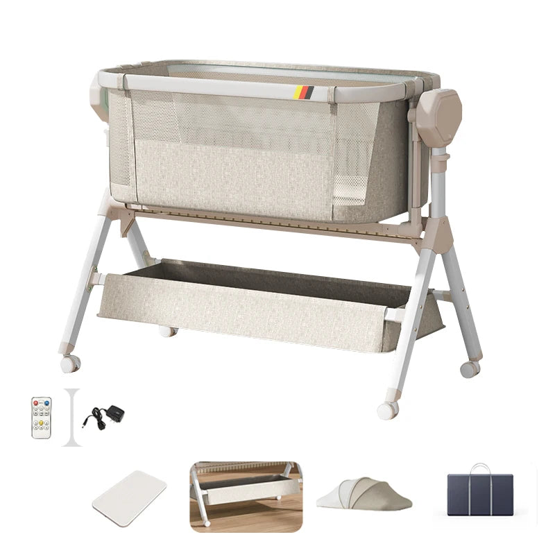Portable Travel Crib - Rocking Bassinet