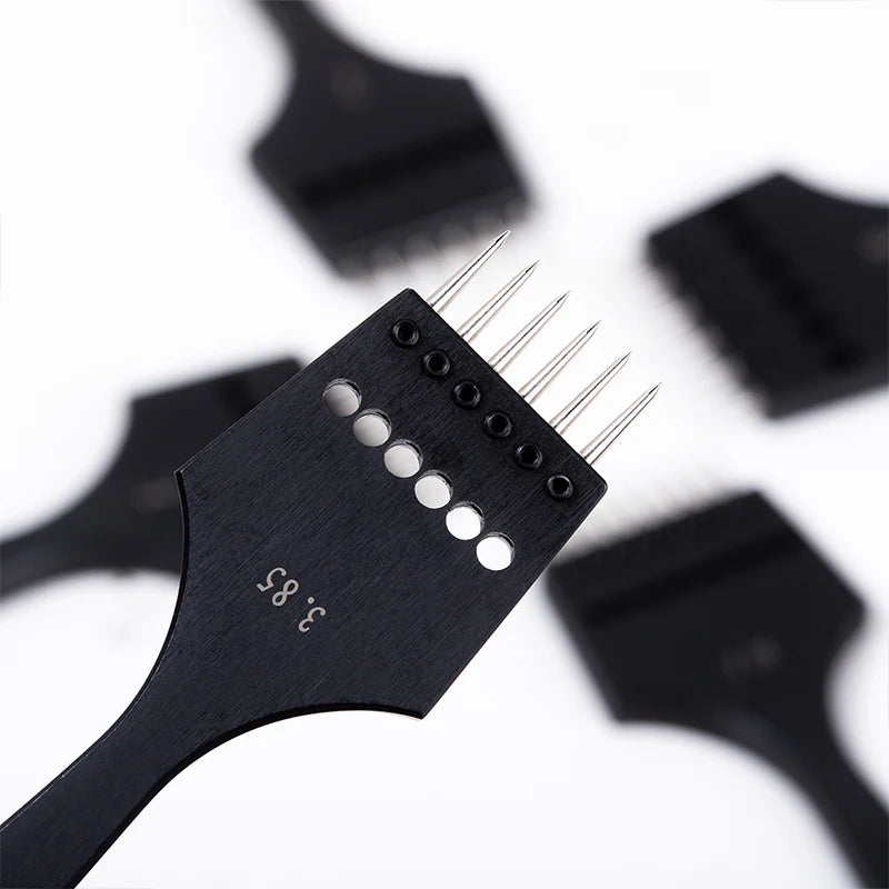 Iron Removable Round Hole Punch Leather Craft Chisel DIY Leather Tools