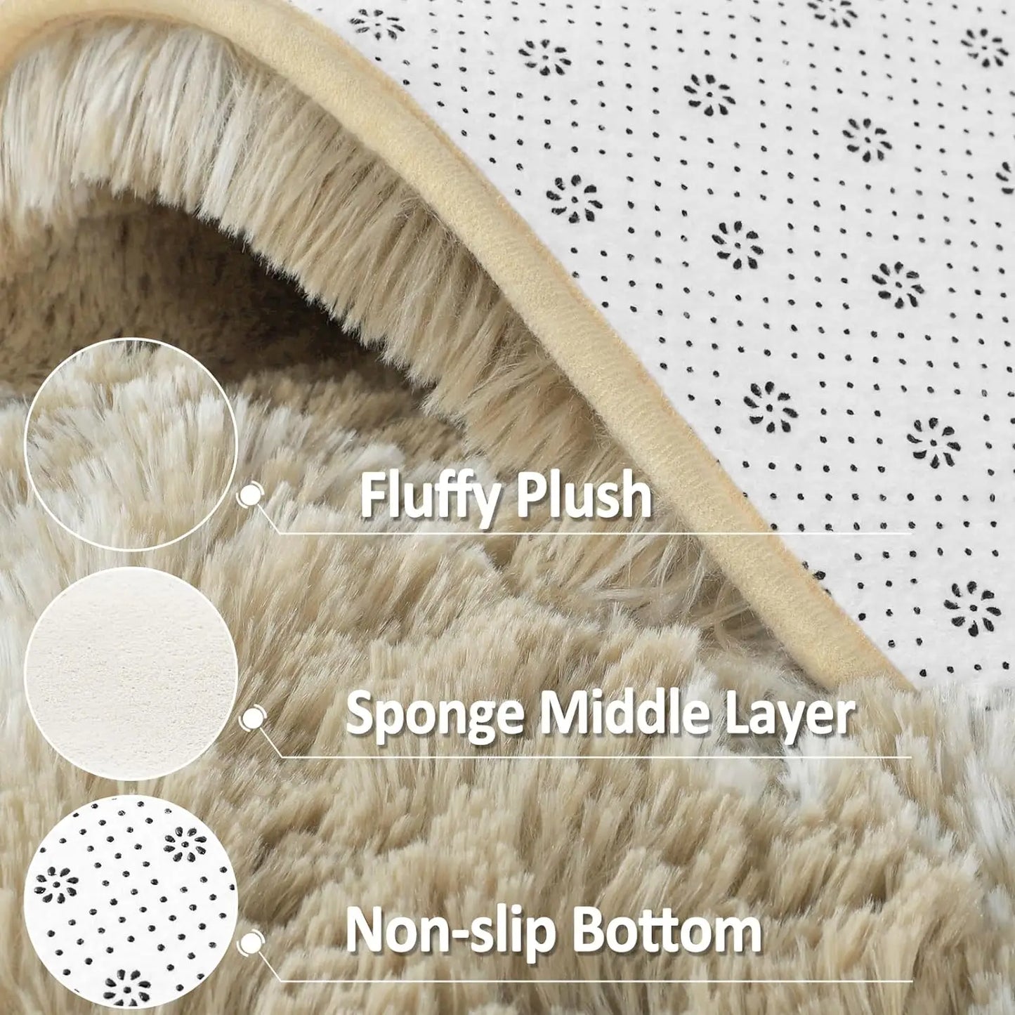 Soft Plush Fluffy Carpets/Rugs