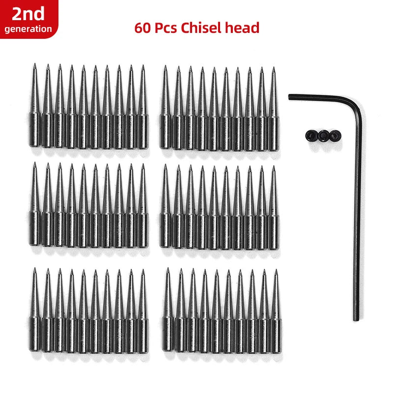 Iron Removable Round Hole Punch Leather Craft Chisel DIY Leather Tools