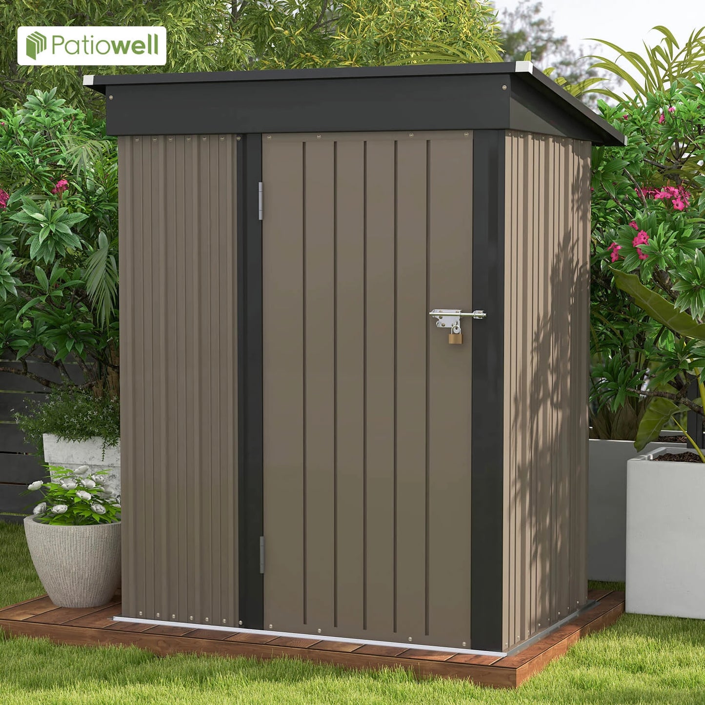 Outdoor Storage Shed Backyard Garden