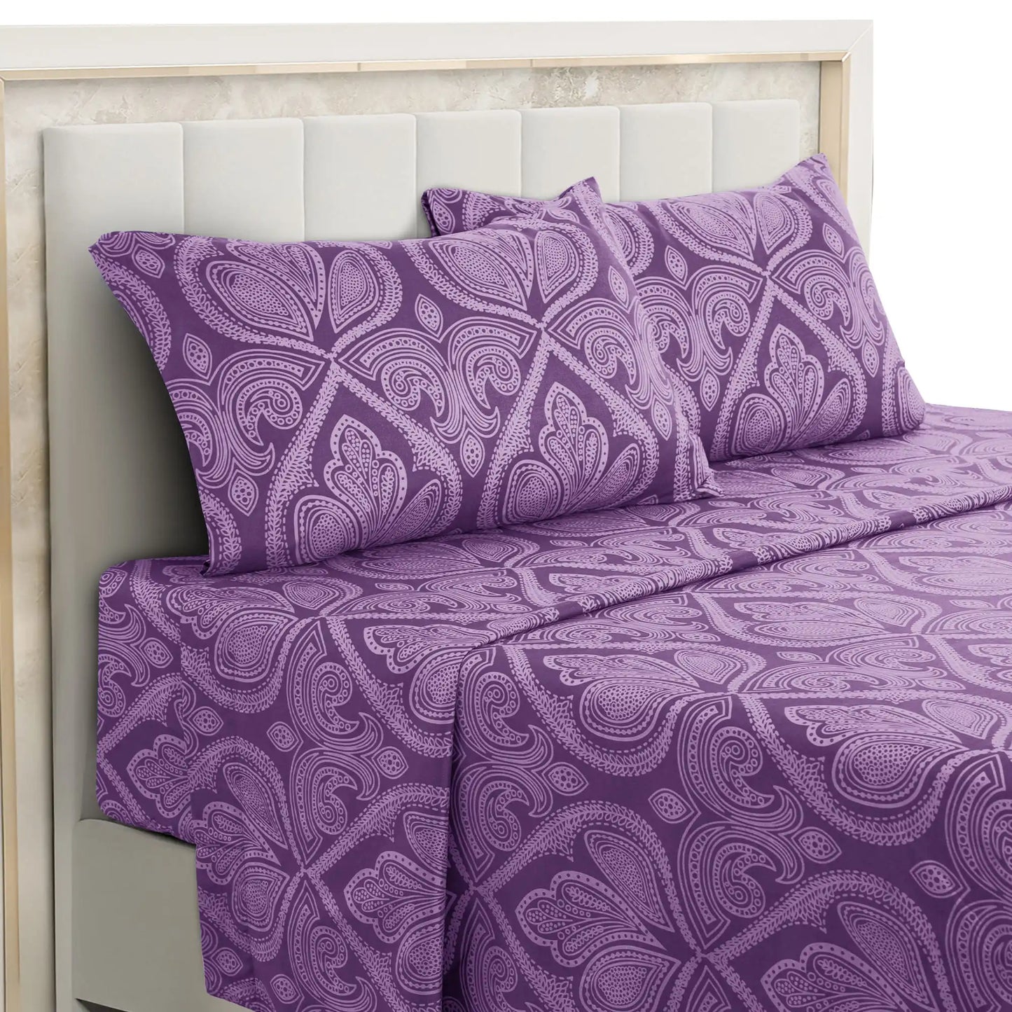 Lux Decor Paisley Bed Sheet Set