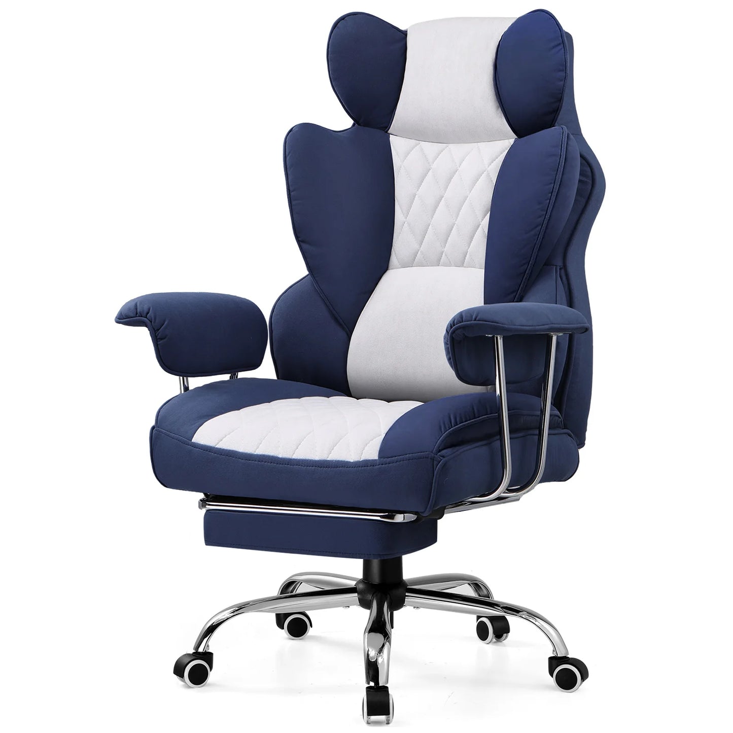 Big and Tall Chair with Pocket Spring Lumbar Support