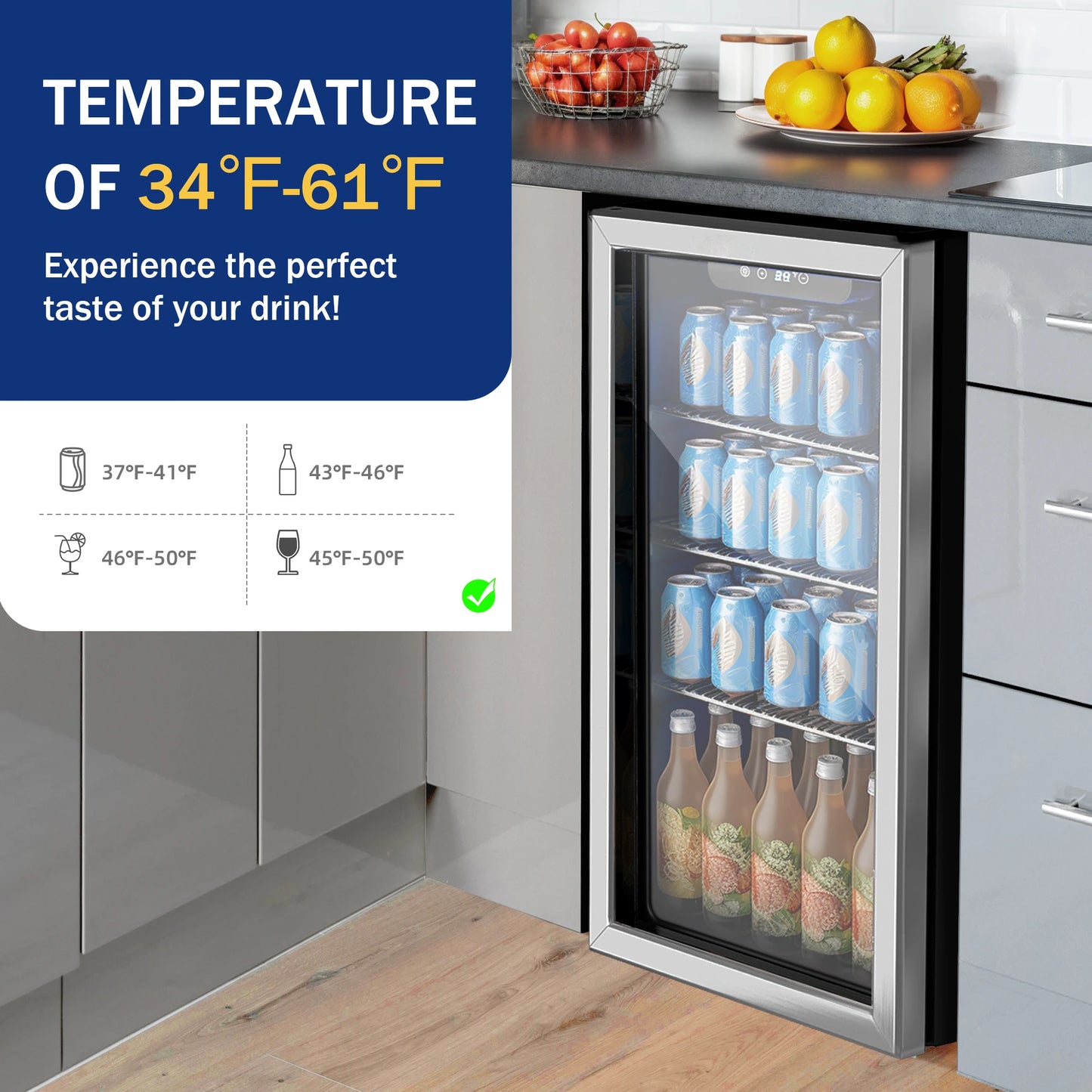 Beverage Refrigerator and Cooler