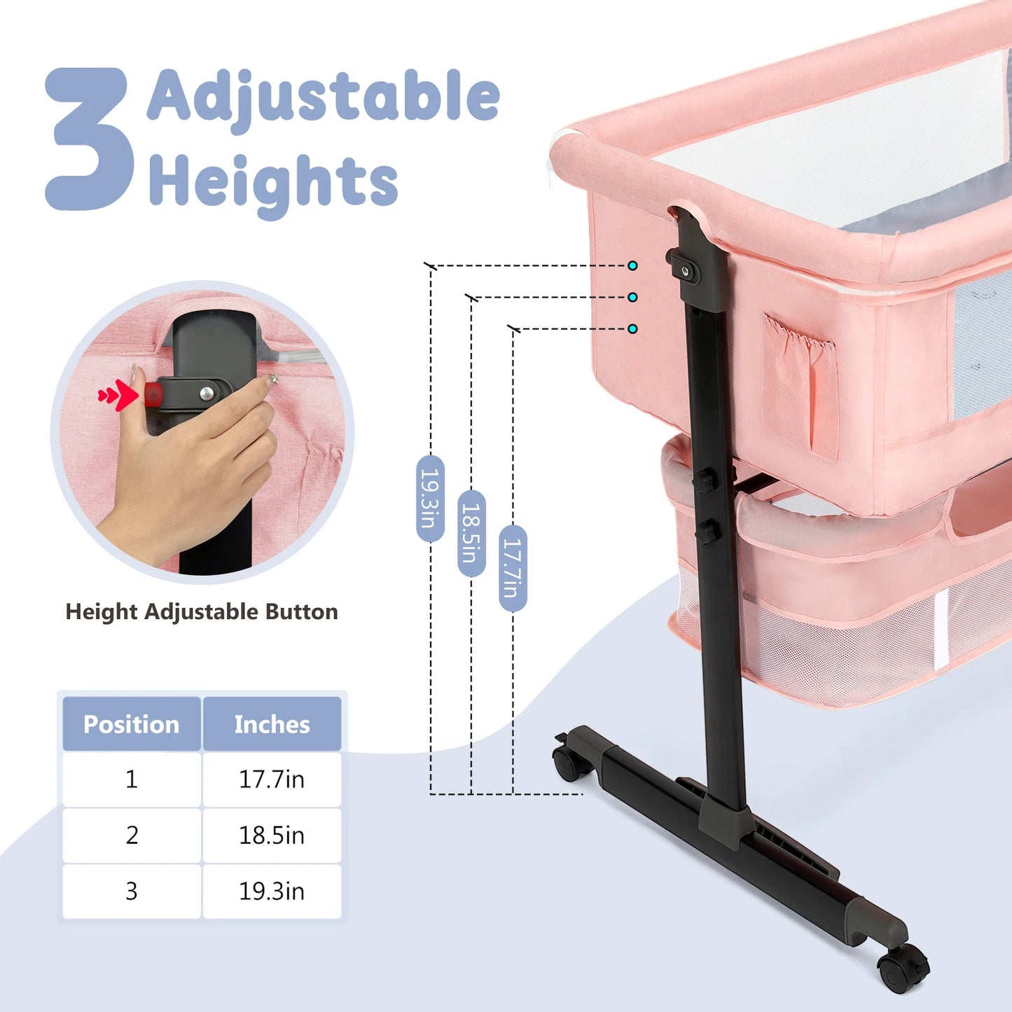 Foldable Portable Baby Bassinet