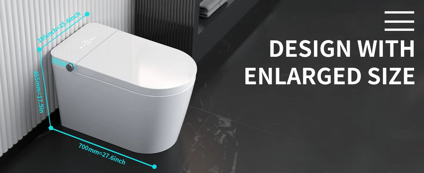 One Piece Bidet with 80MM Heated Seat
