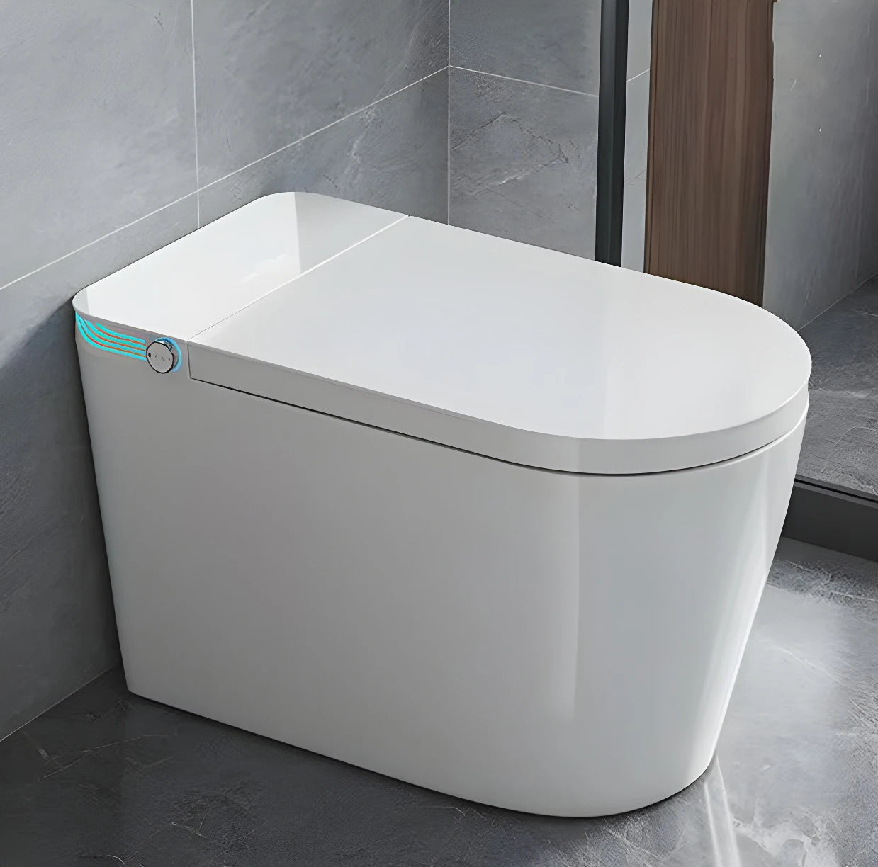 One Piece Bidet with 80MM Heated Seat