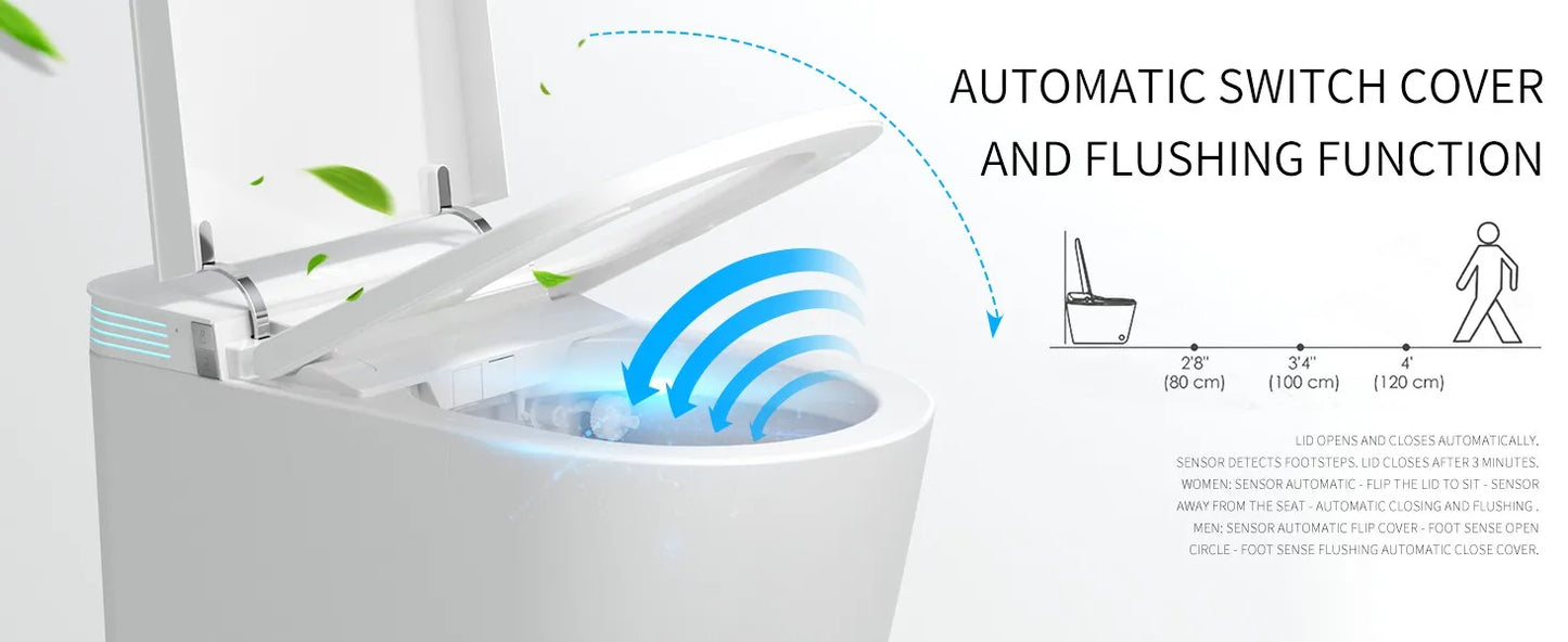 One Piece Bidet with 80MM Heated Seat