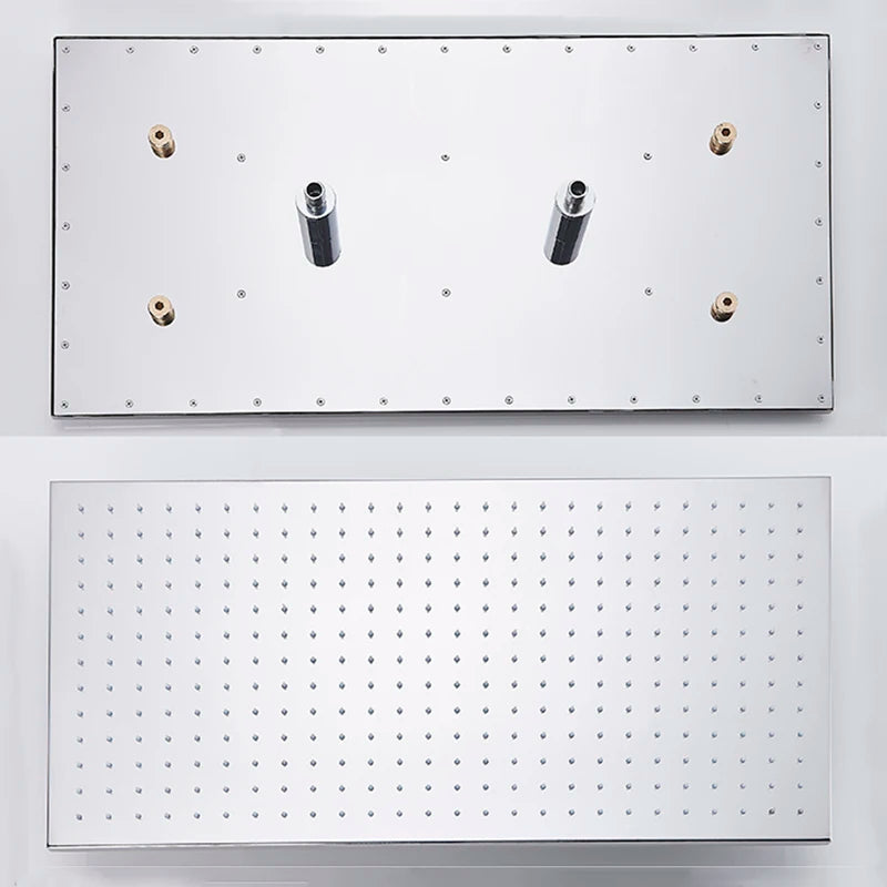 Large Rainfall Shower Head with and without LED Light