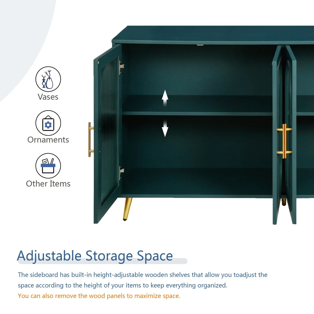 Storage Cabinet & Adjustable Shelves