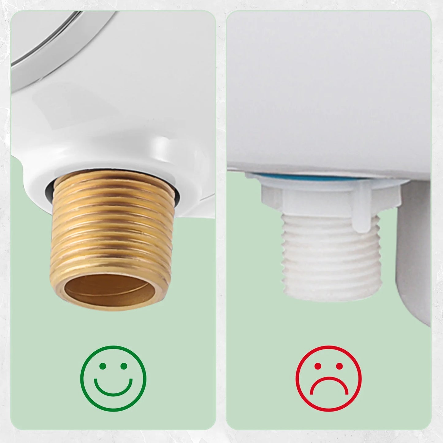 Toilet Bidet Ultra-Slim Bidet Seat With Brass Inlet Adjustable Water Pressure