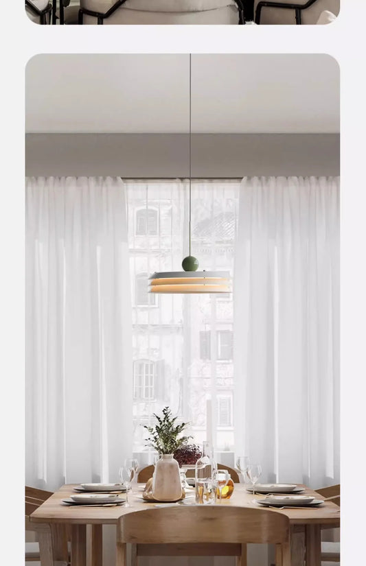 Nordic Design Cream Dining Hanging Lamp
