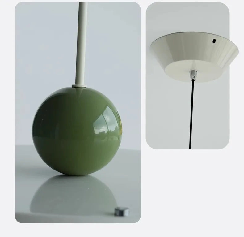 Nordic Design Cream Dining Hanging Lamp