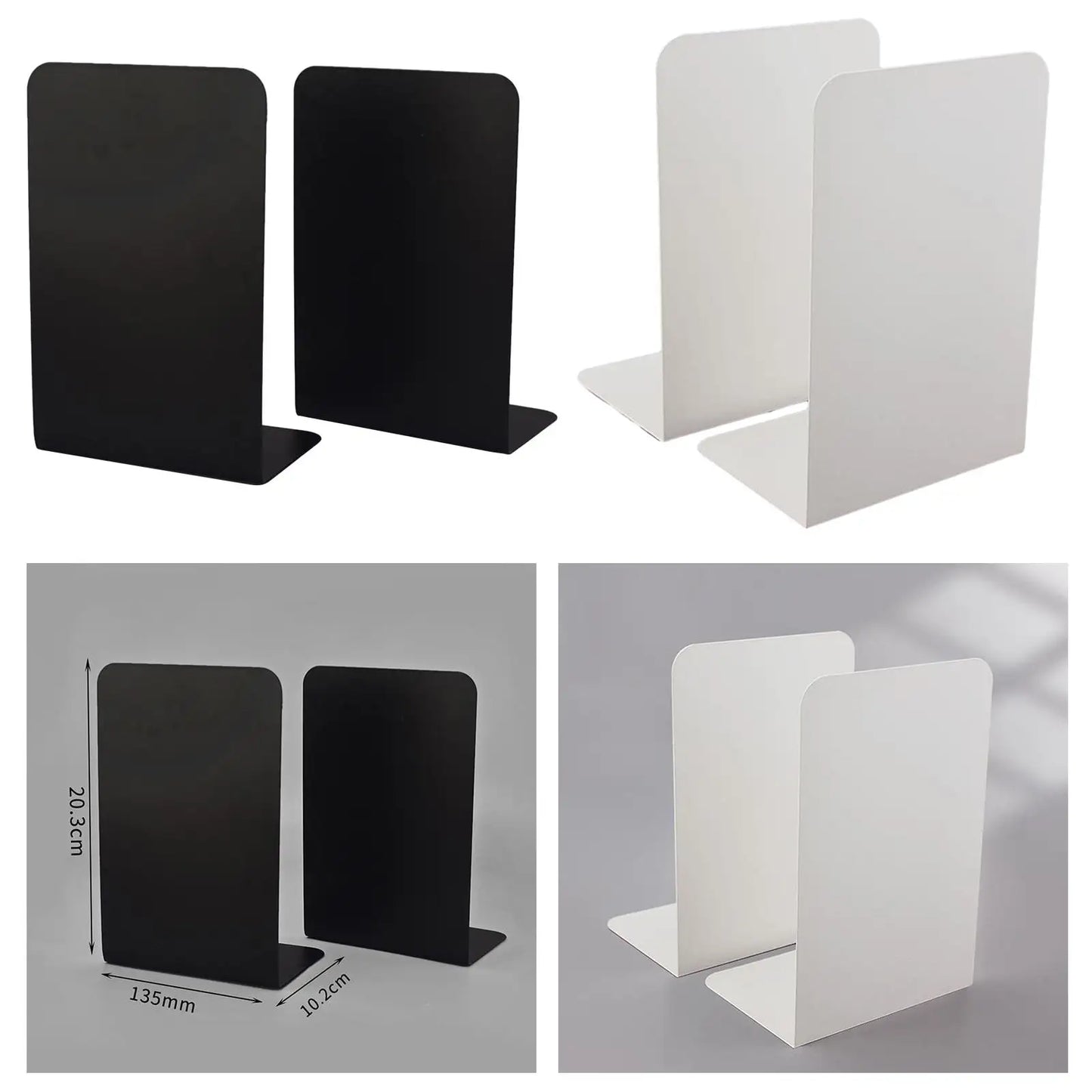 Portable Metal Bookends