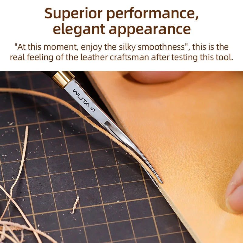 Leather Edge Ebony Handle Cutter Edger