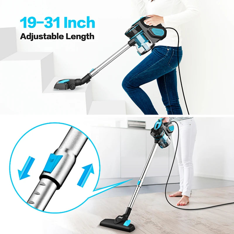 Corded Powerful Suction Motor Stick Handheld Vacuum Cleaner