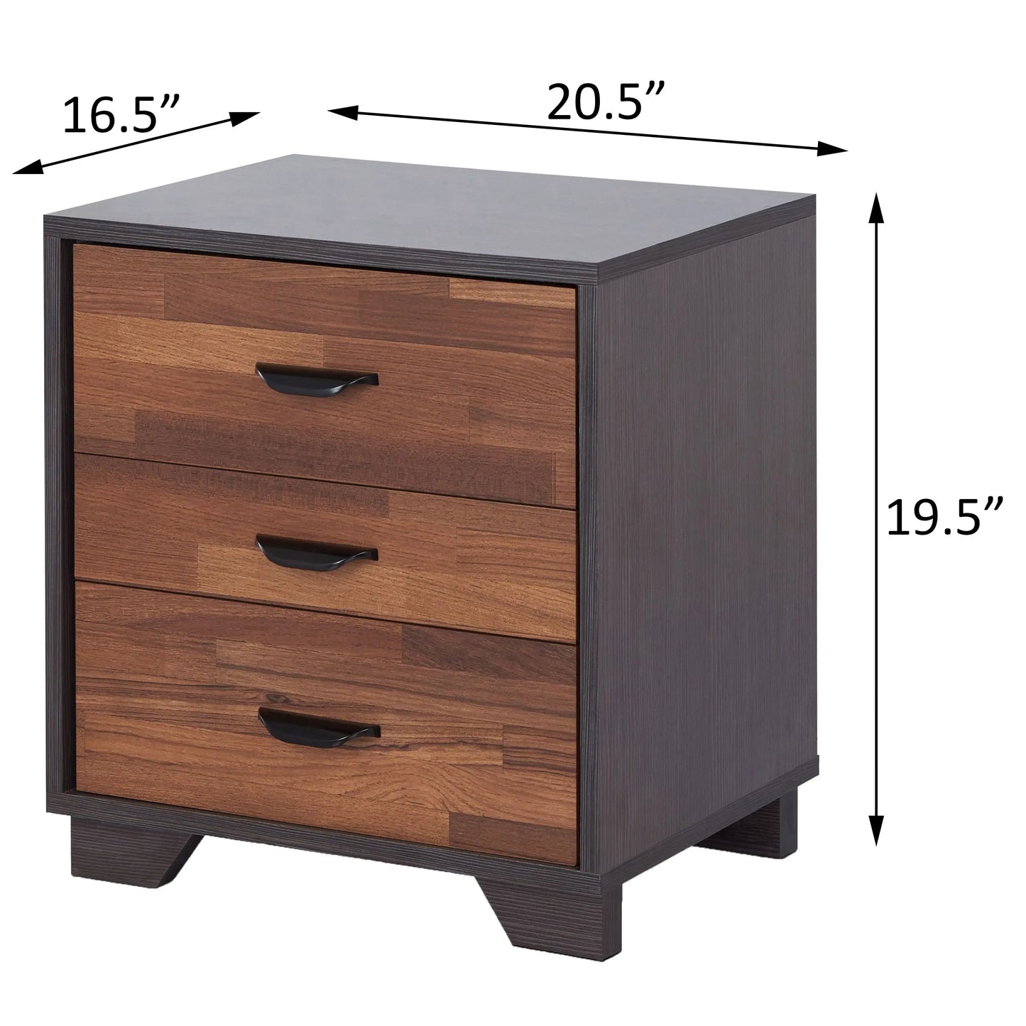 Rectangular Accent Table with Stylish Storage Drawers