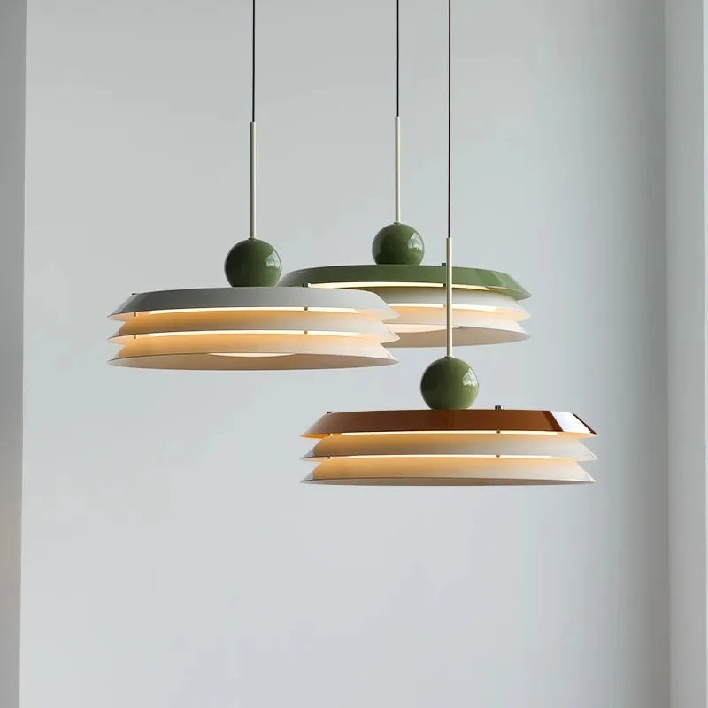 Nordic Design Cream Dining Hanging Lamp