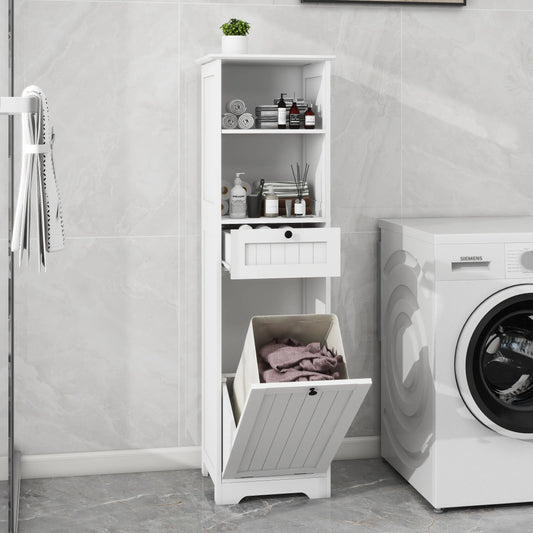 Laundry Sorter Cabinet with Tilt-Out Feature