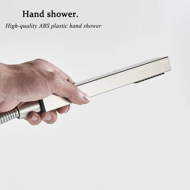 Floor Bathtub Faucet with Hand Shower