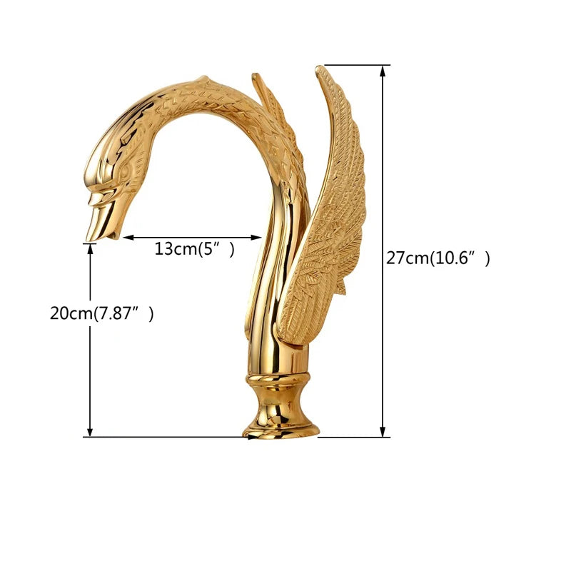 Luxury Swan Shape Basin