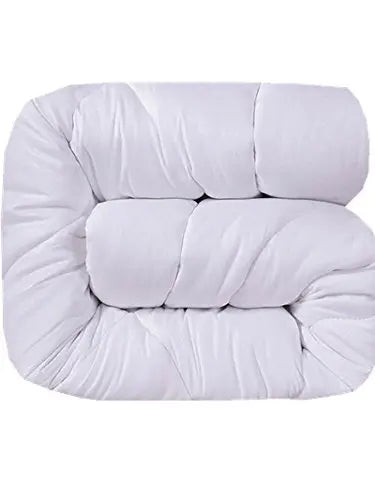 All Season Solid White Double Fill Comforter