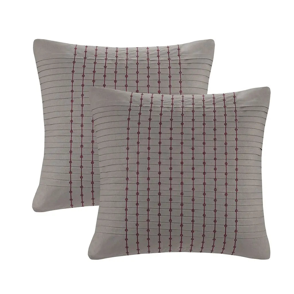 Geometric Pattern Polyester Pillowcase and Throw Pillow Covers