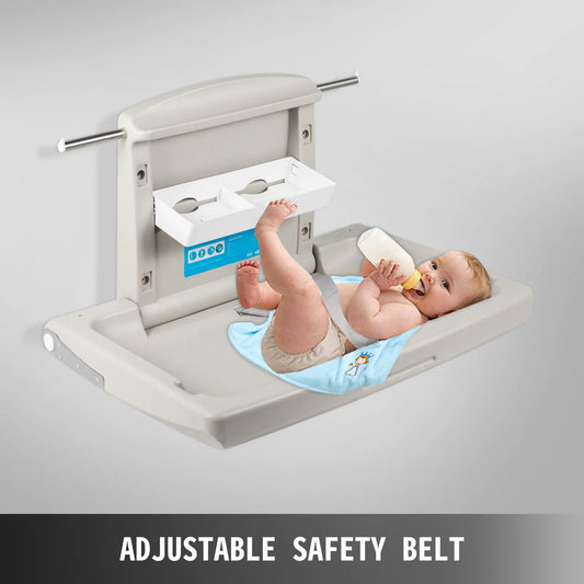 Baby Diaper Changing Table and Fold Down Vertical
