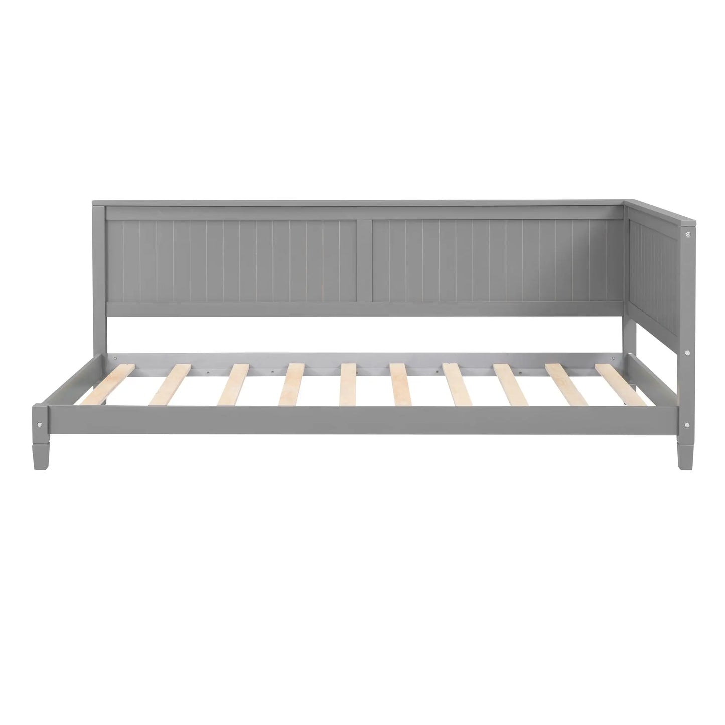 Modern Gray Wood Daybed/Sofa Bed