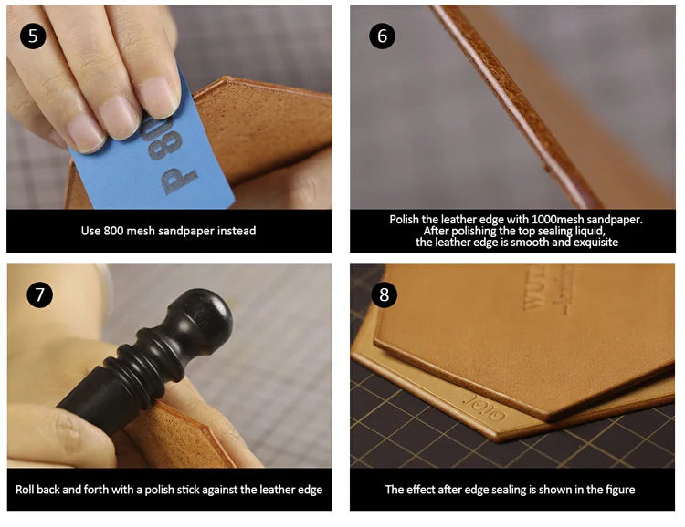 Leather Edge Ebony Handle Cutter Edger