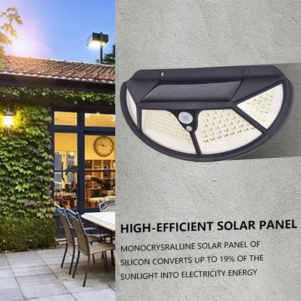 Solar street light Four-Sided Light Body