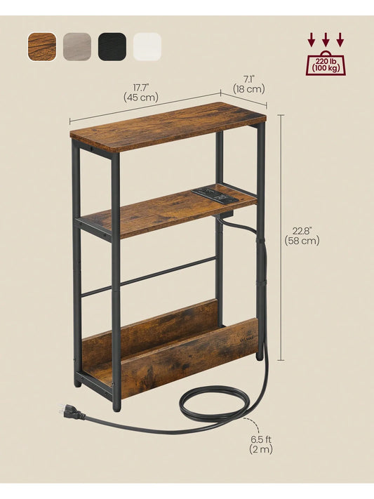 Side Table with Storage