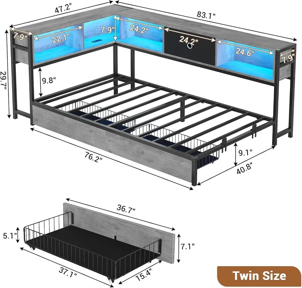 Corner Bed Frame