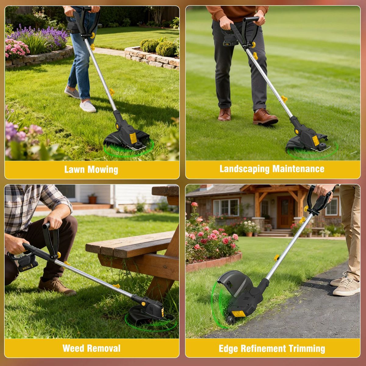 3 In1 Cordless String Trimmer
