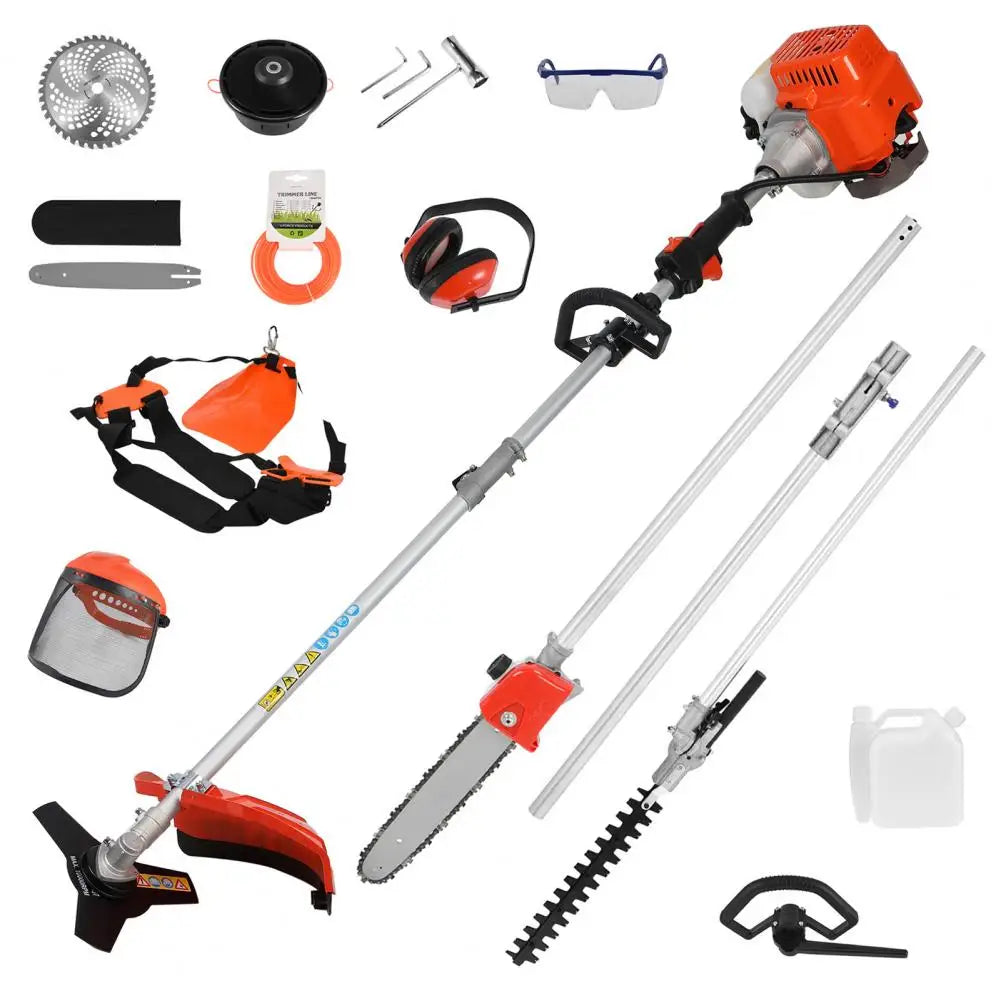 5 in 1 Lawn Mower Chainsaw Hedge Pruner Set