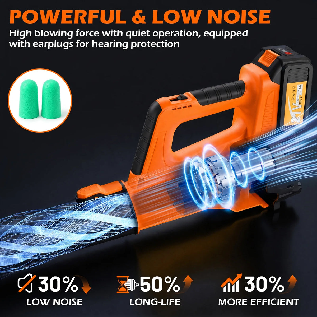 Cordless Electric Leaf Blower