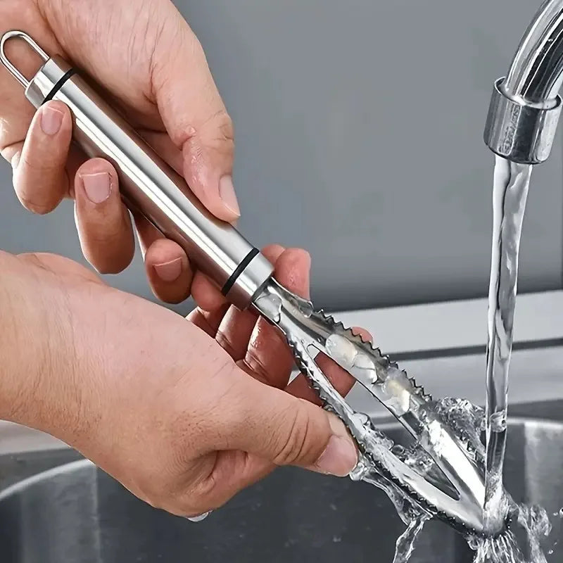 Pointed Fish Scaler, Removes Scales Quickly & Easily