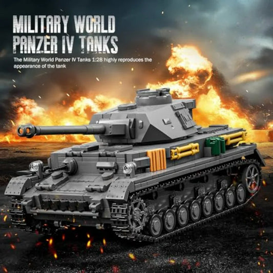 Military World Classic Panzer IV Heavy Tank