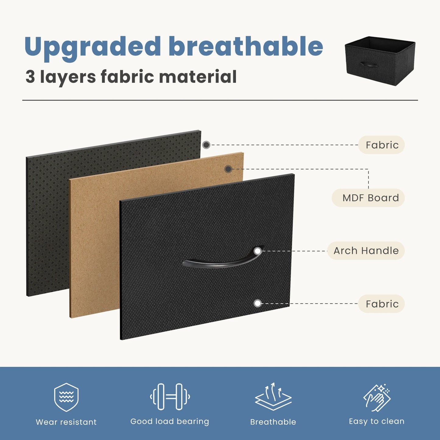 Bedroom Dresser/Drawers Organizer/Chest Furniture