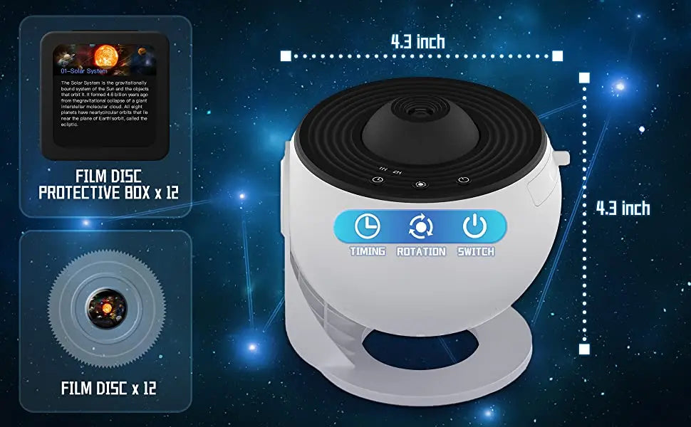 Bedroom Planetarium Galaxy Projector