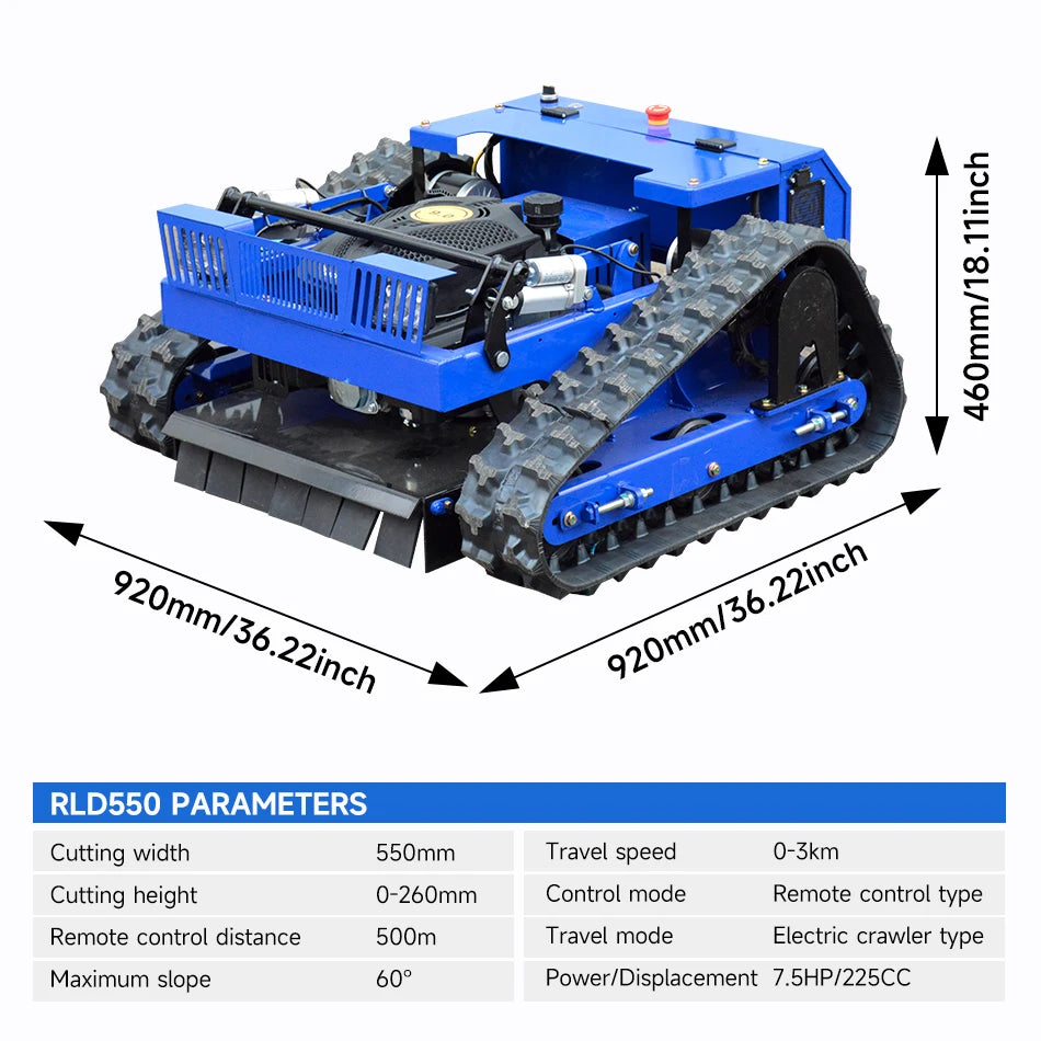 Remote Control Lawn Mower Robotic Mower