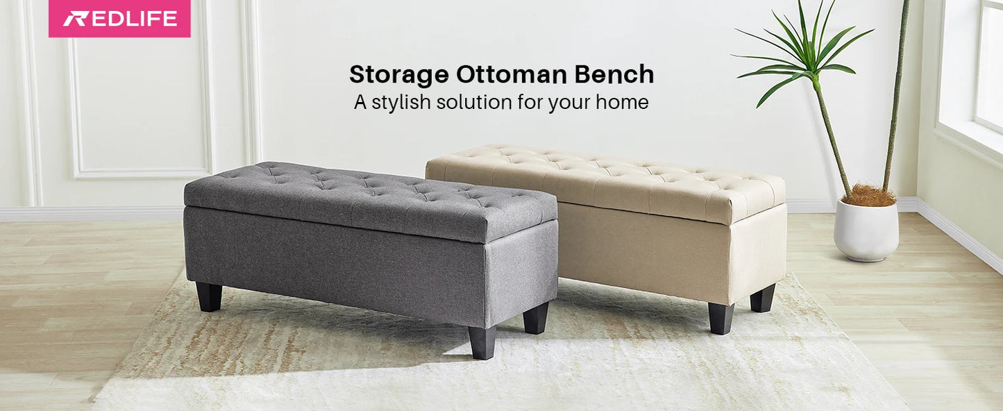 Storage Ottoman Bench