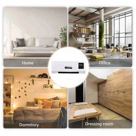 2 in 1 Heating - Wall Mounted Space Heater