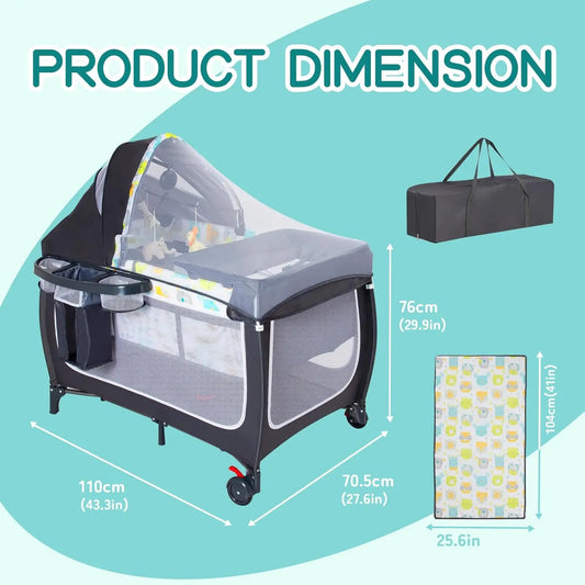 Portable Baby Crib